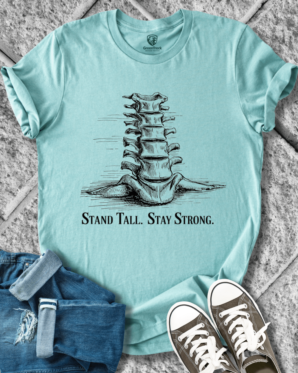 Stand Tall-Hand Drawn Tee