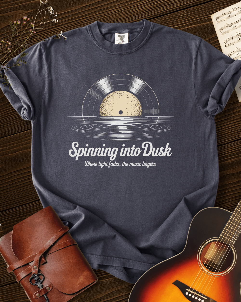 Spinning into Dusk T-shirt Comfort Colors