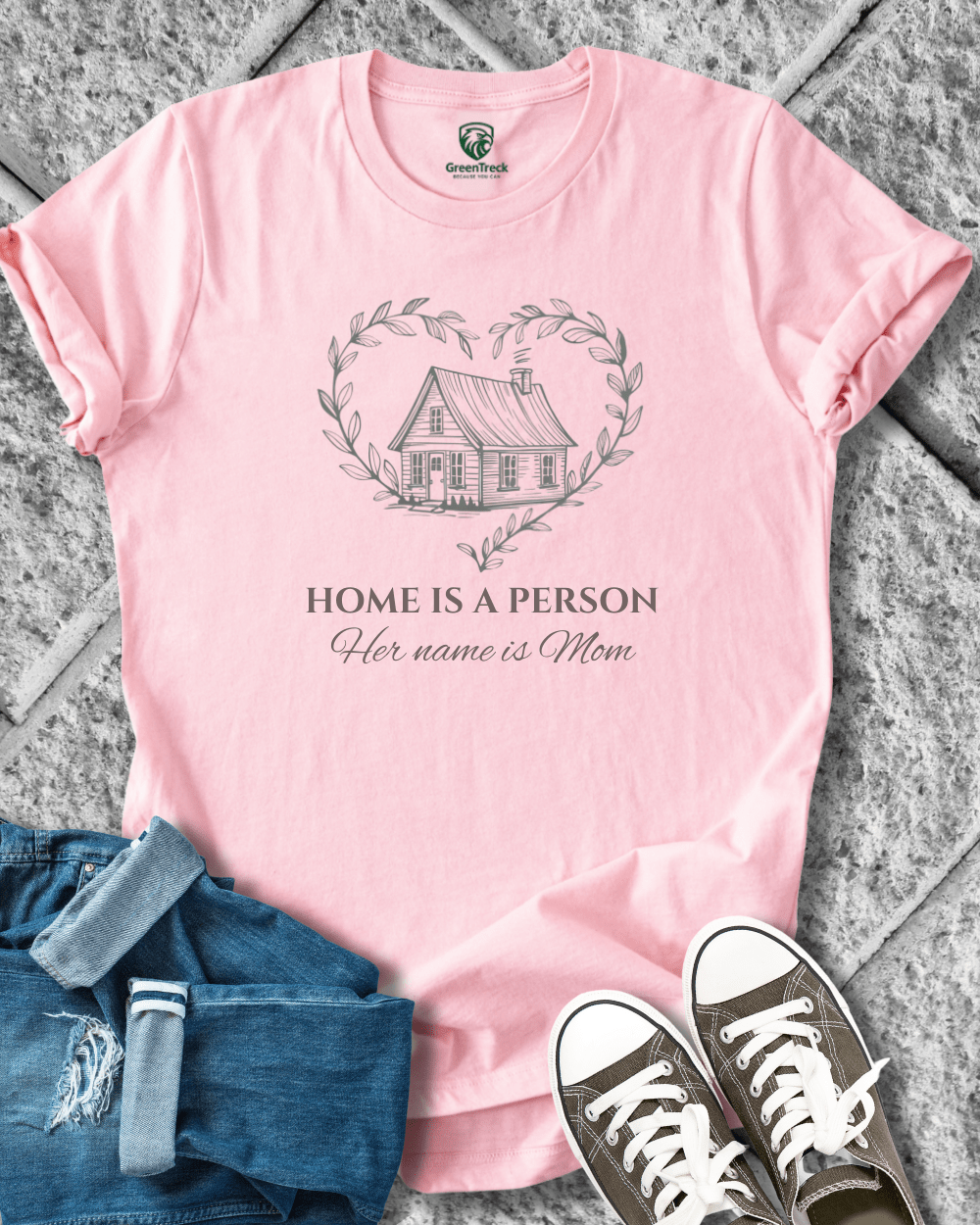 Home is Mom Tee