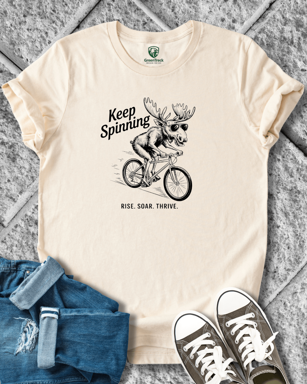 Keep Spinning Tee