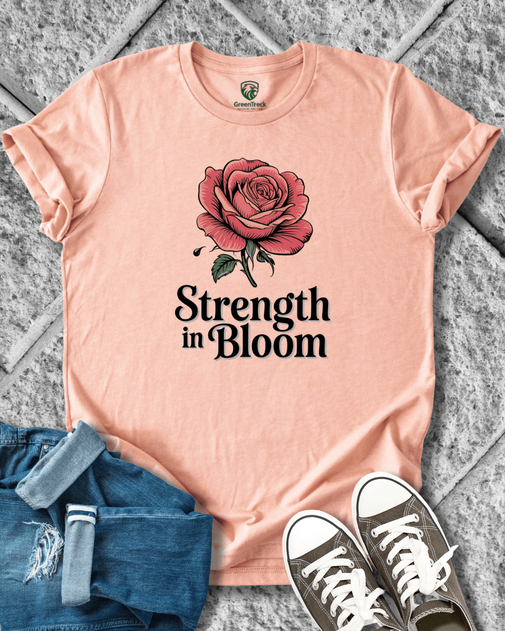 Strength in Bloom Tee