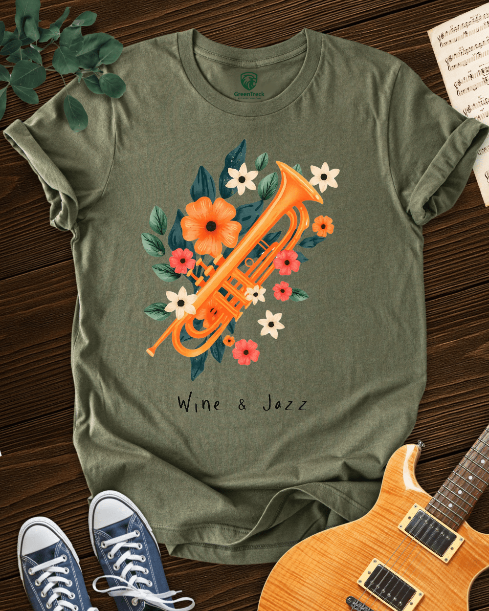 Wine & Jazz T-shirt