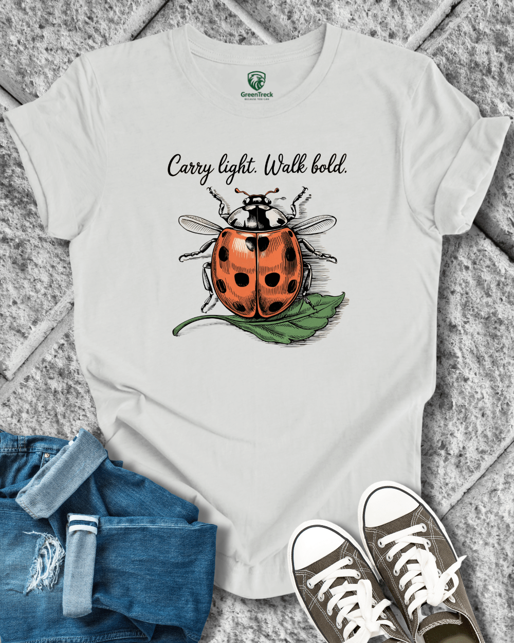Carry Light. Walk Bold. Tee