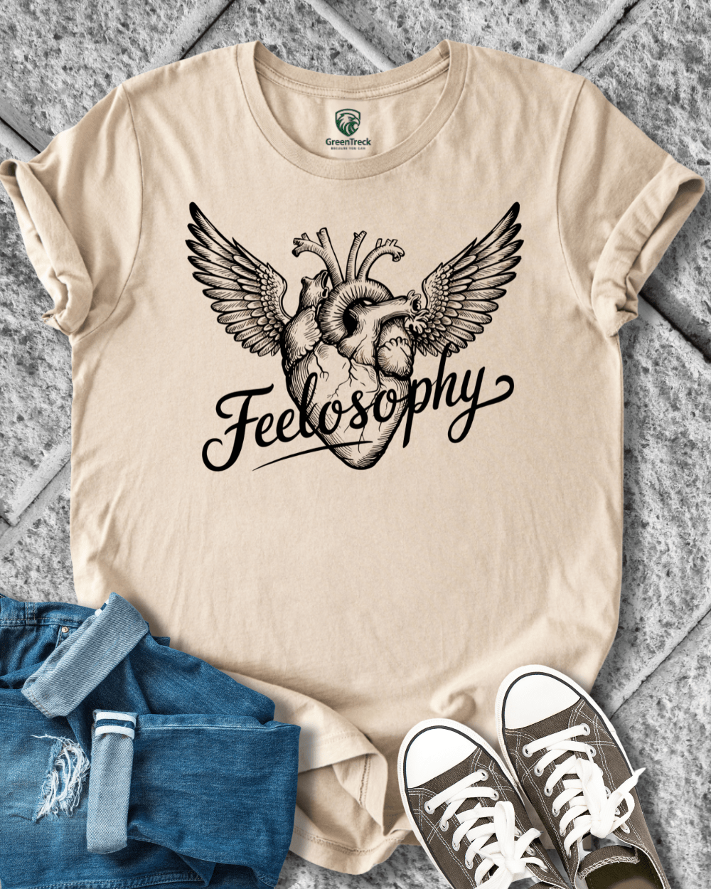 Feelosophy-Hand Drawn Tee