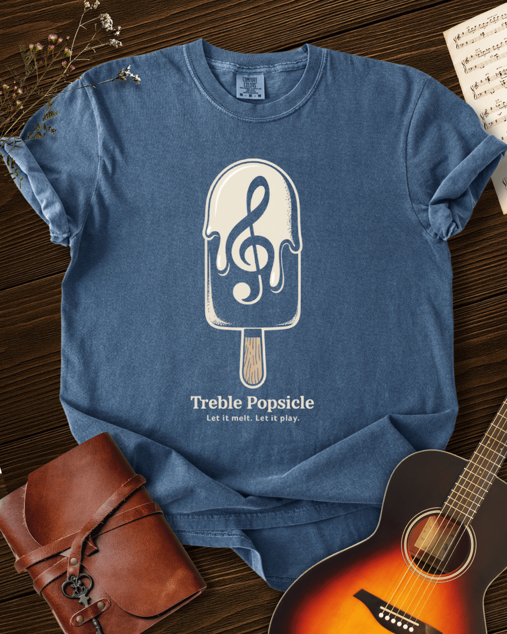 Treble Popsicle T-shirt Comfort Colors