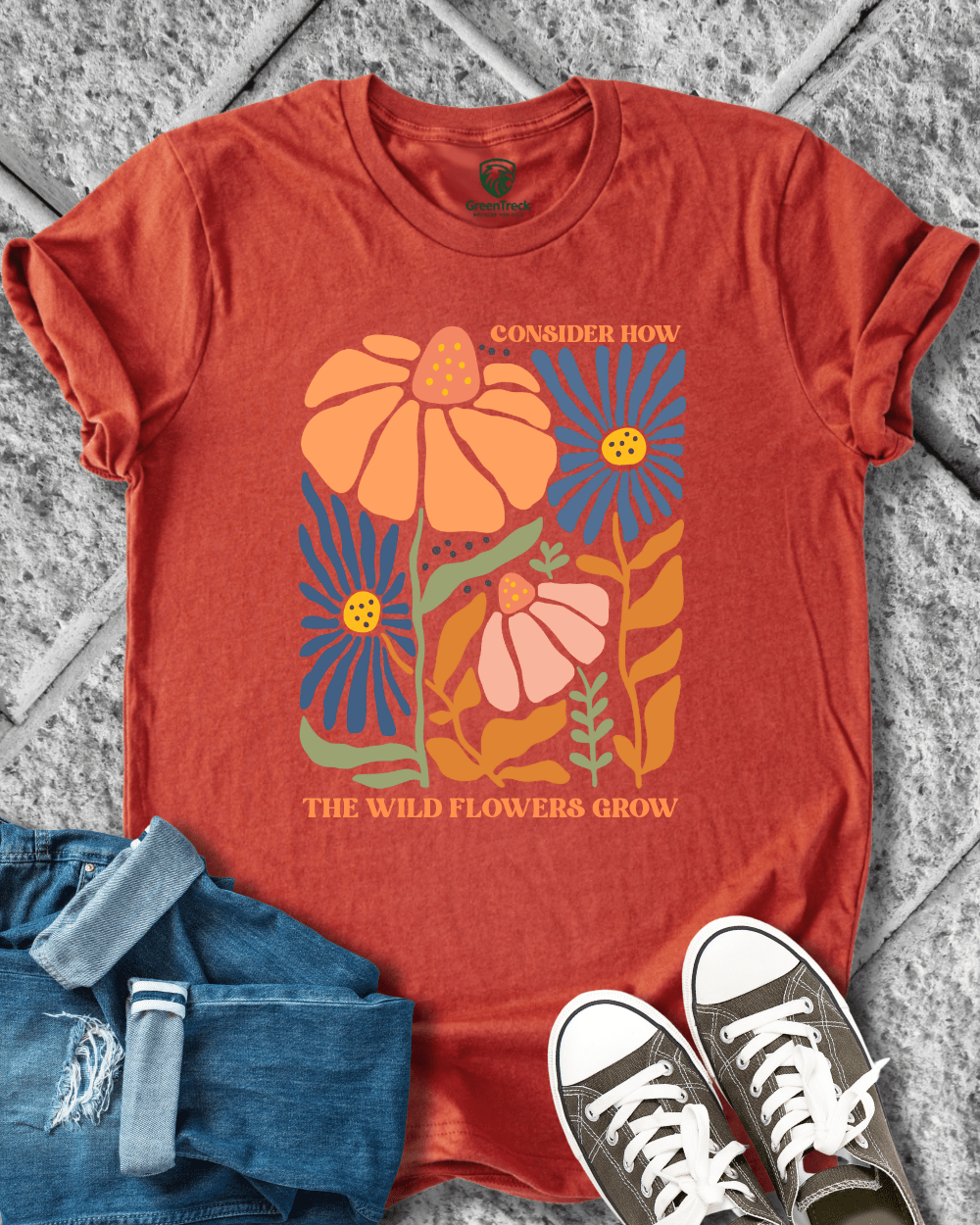 Wild Flowers Grow Tee