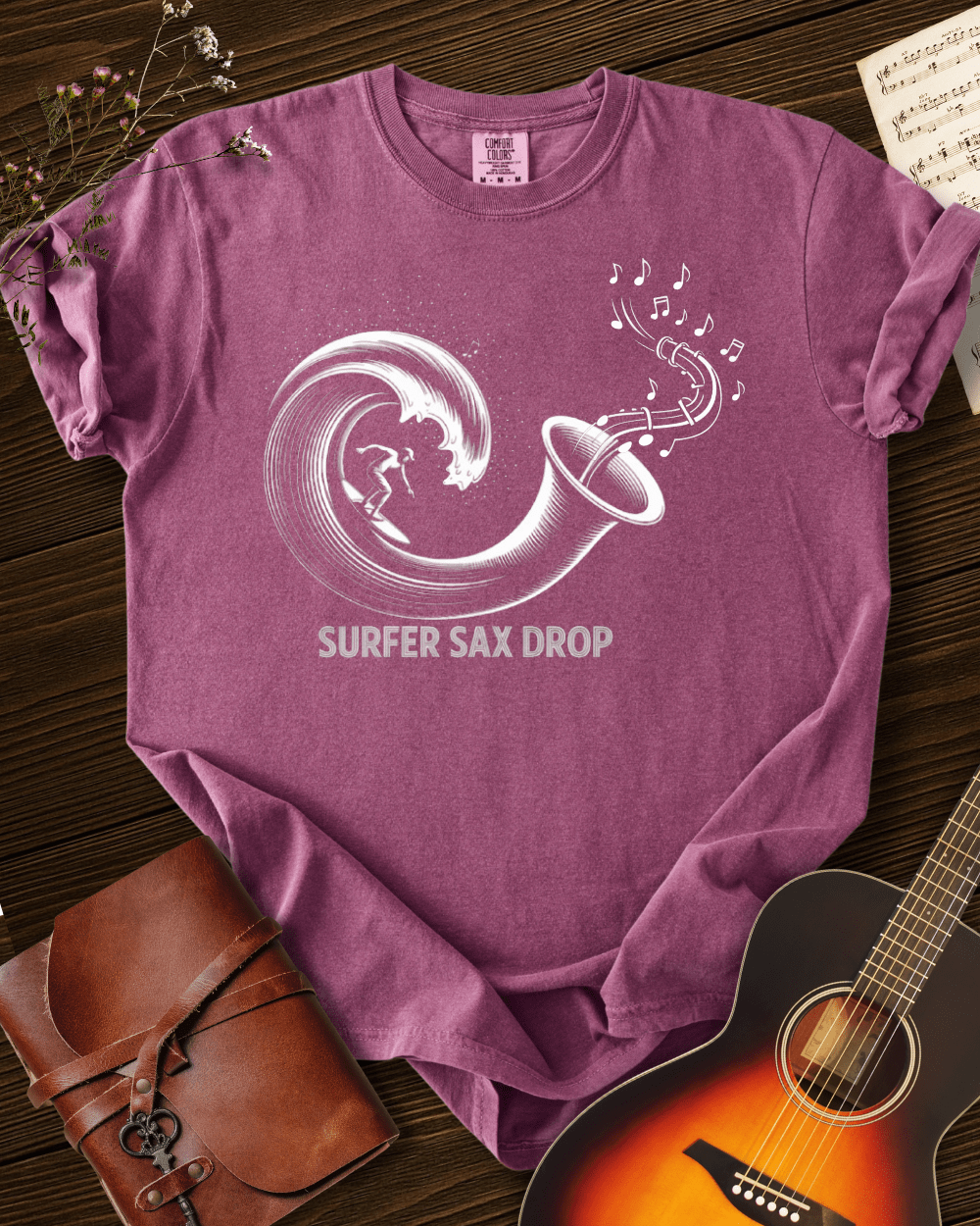 Super Sax Drop T-Shirt Comfort Colors