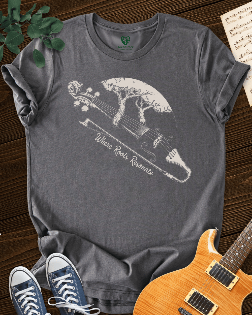 Where Roots Resonate T-shirt