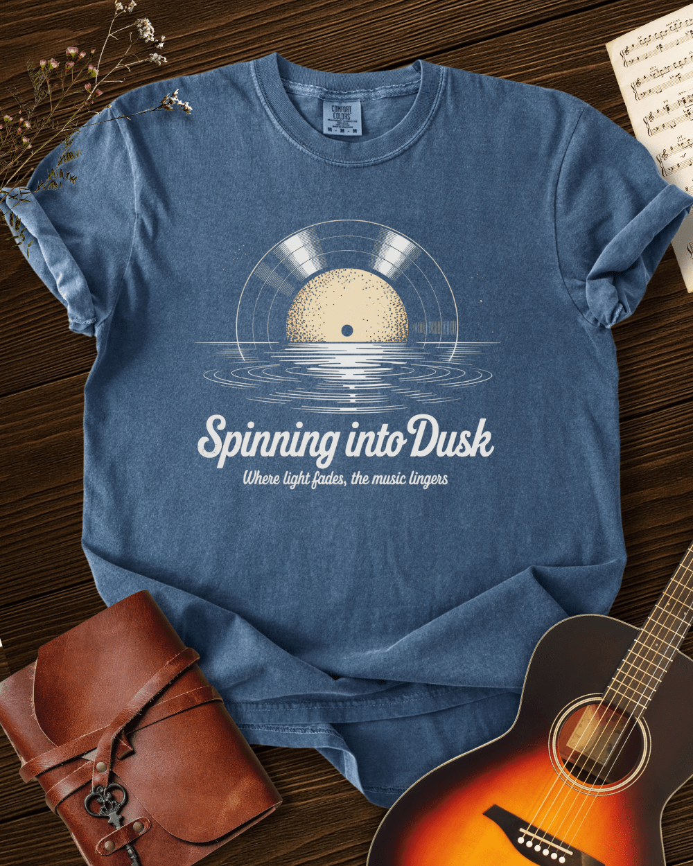 Spinning into Dusk T-shirt Comfort Colors
