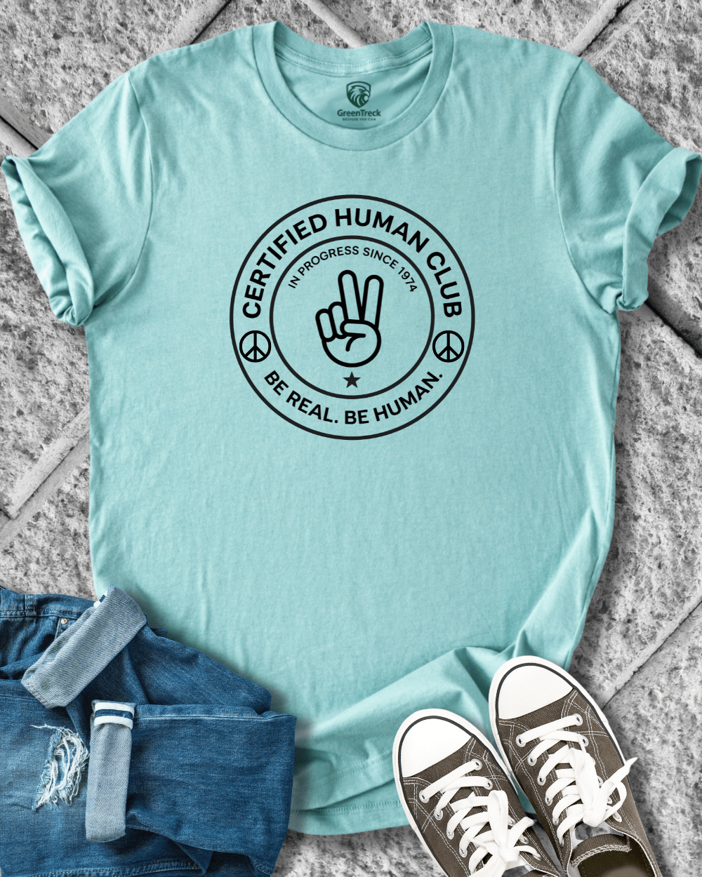 Certified Human Club Tee