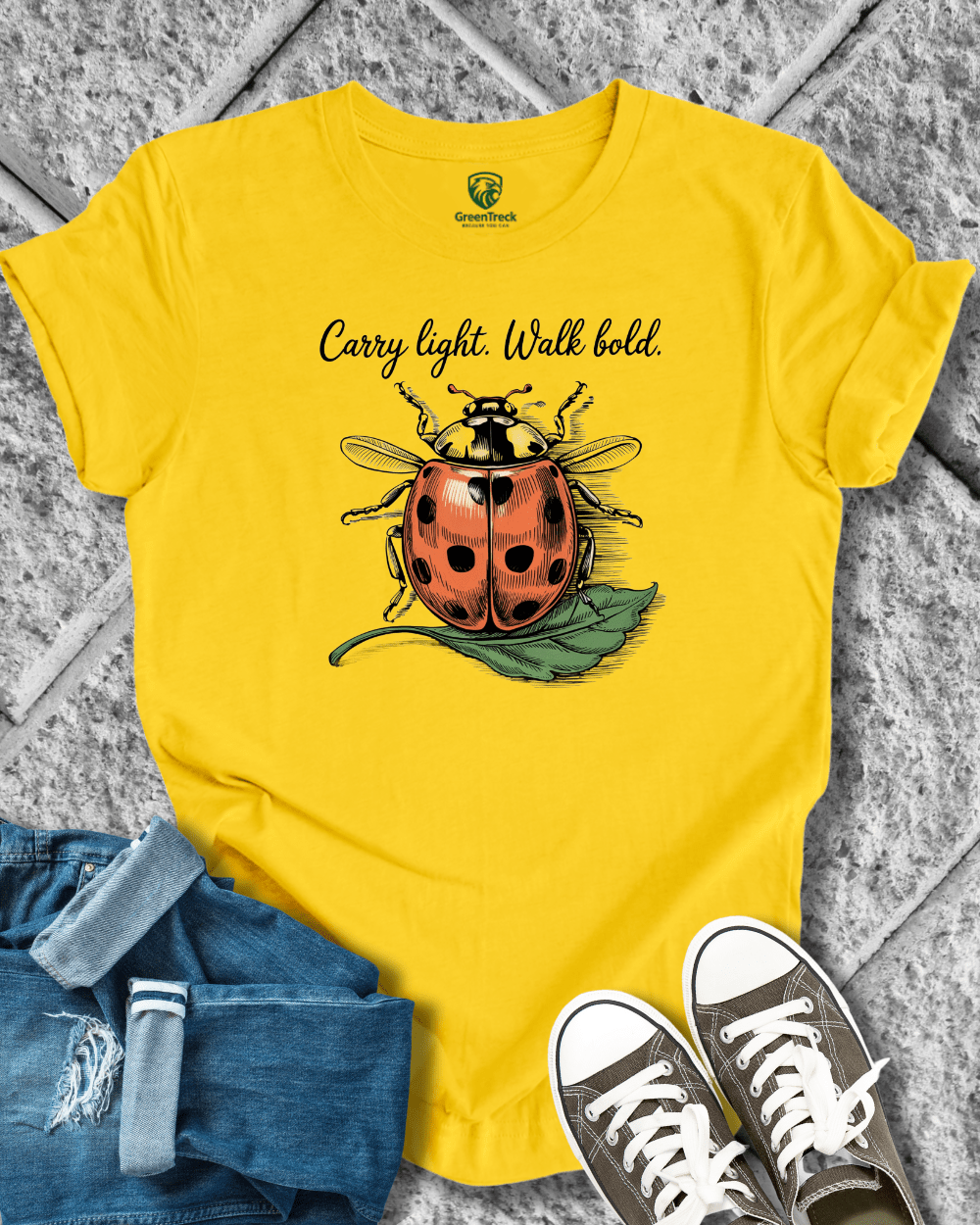 Carry Light. Walk Bold. Tee