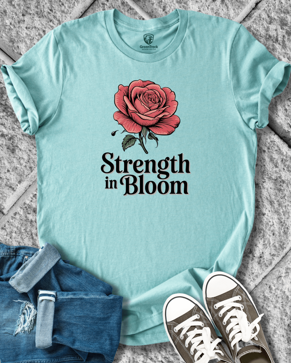 Strength in Bloom Tee