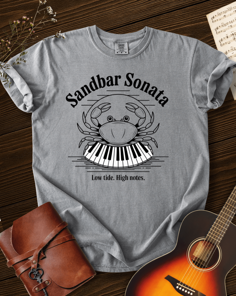 Sandbar Sonata T-shirt Comfort Colors