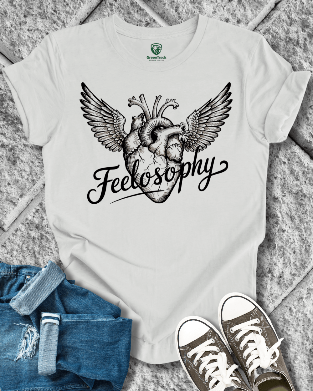 Feelosophy-Hand Drawn Tee