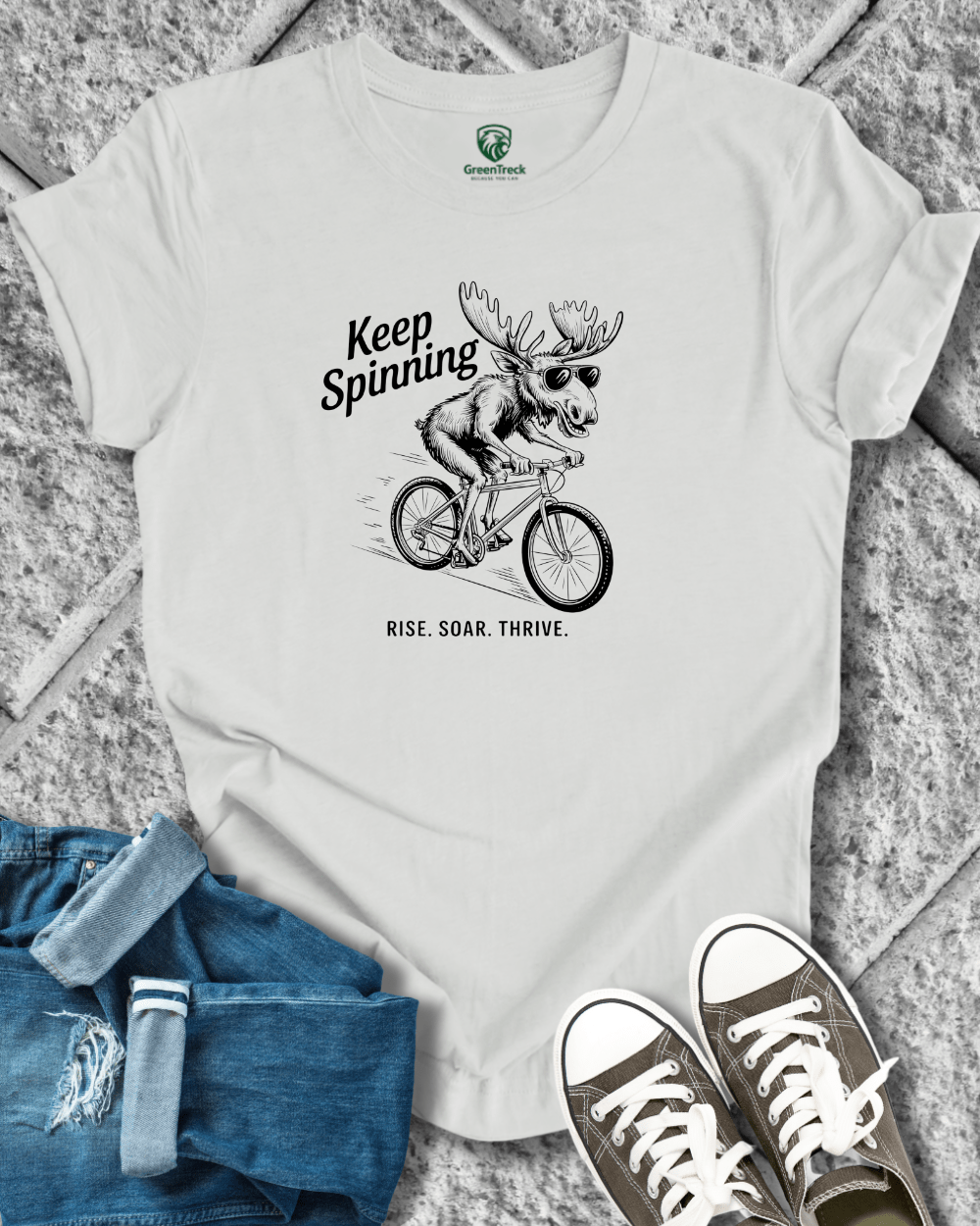 Keep Spinning Tee