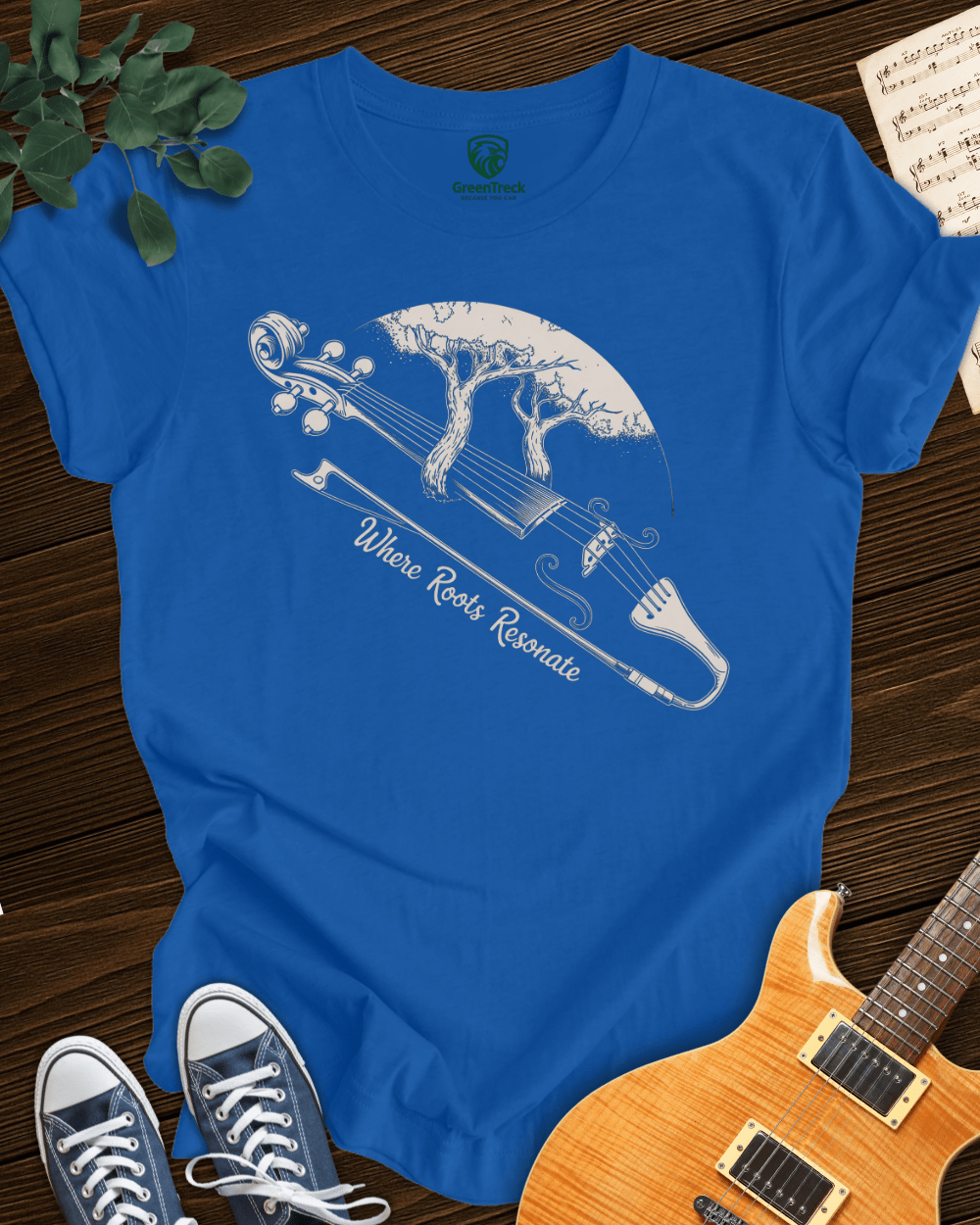 Where Roots Resonate T-shirt