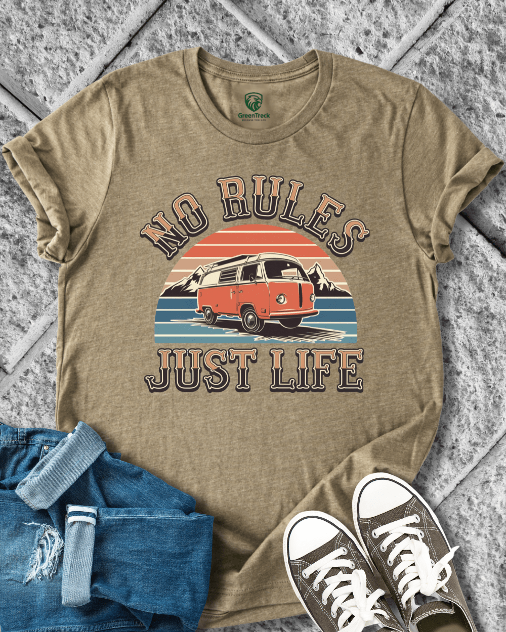No Rules Just Life Tee