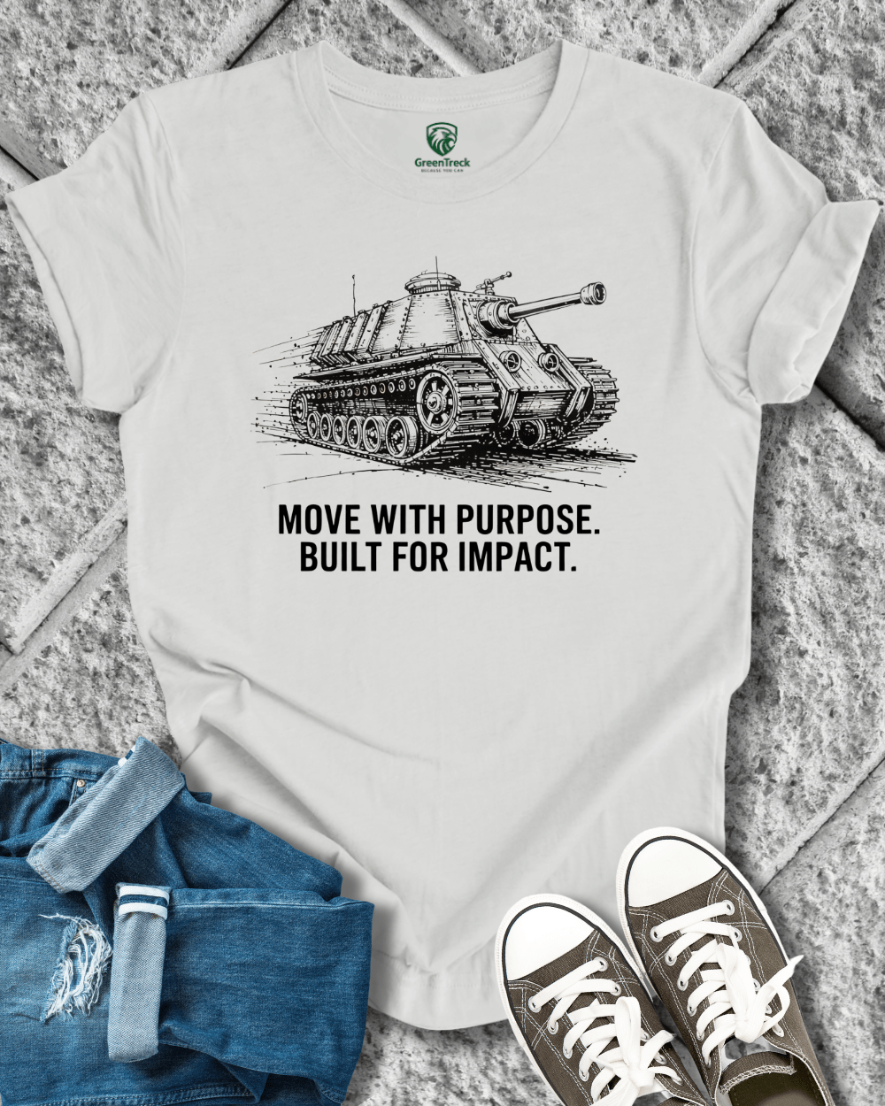 Built for Impact-Hand Drawn Tee