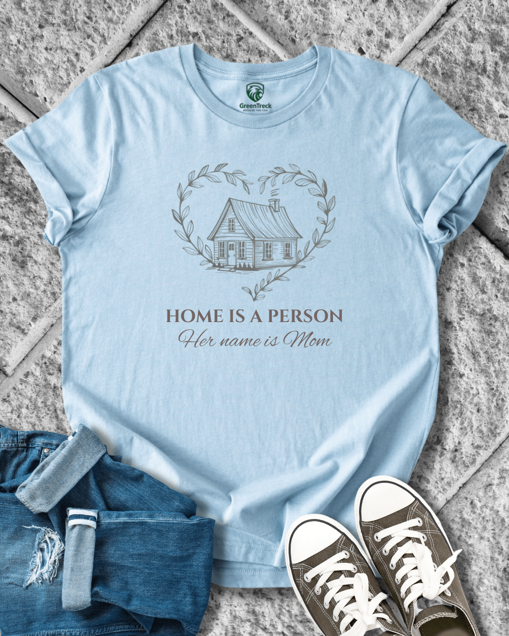 Home is Mom Tee