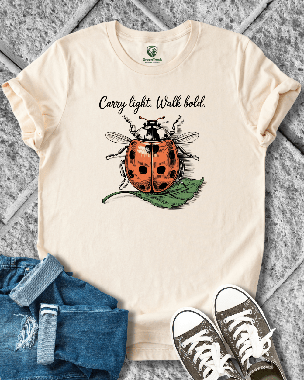 Carry Light. Walk Bold. Tee