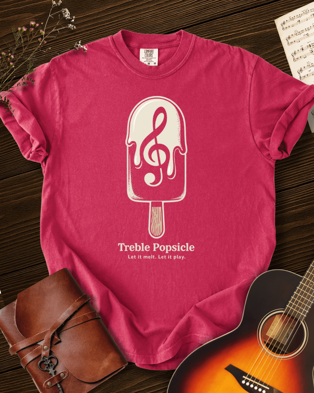 Treble Popsicle T-shirt Comfort Colors