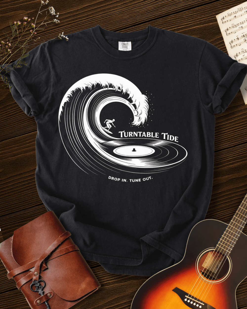 Turntable Tide T-shirt Comfort Colors