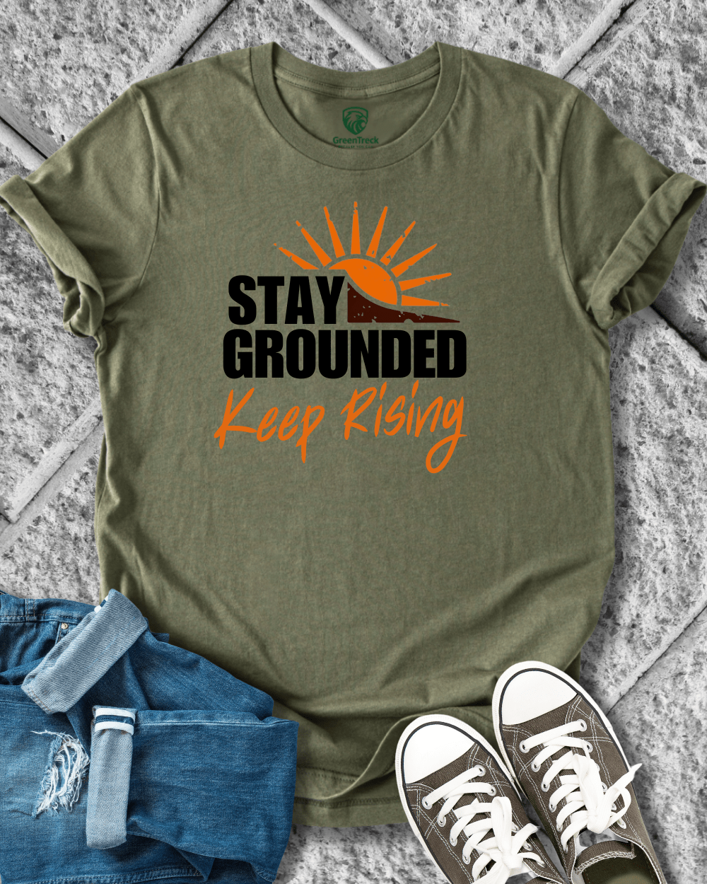 Stay Grounded Keep Rising T-Shirt