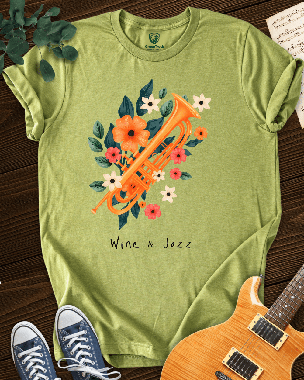 Wine & Jazz T-shirt