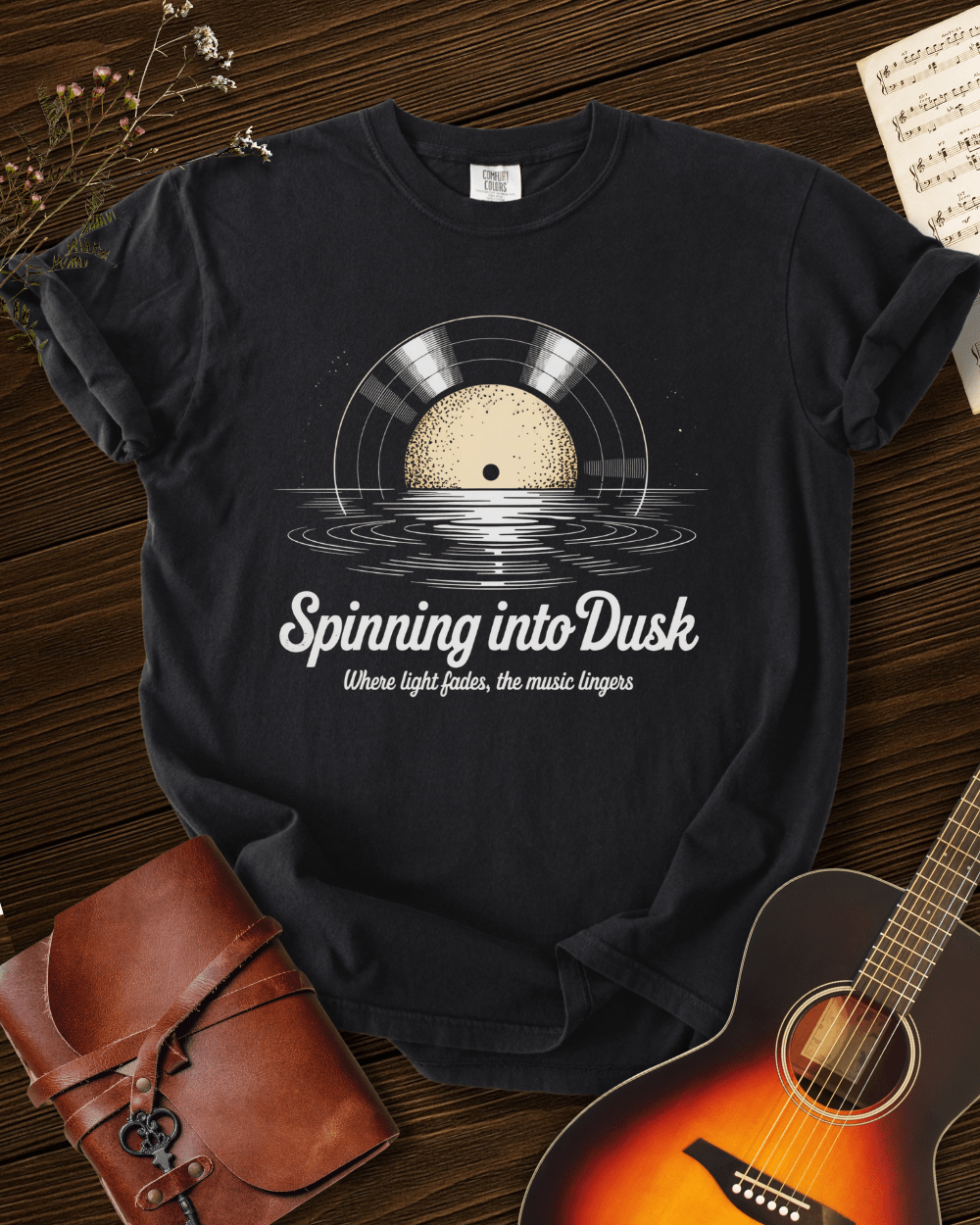 Spinning into Dusk T-shirt Comfort Colors