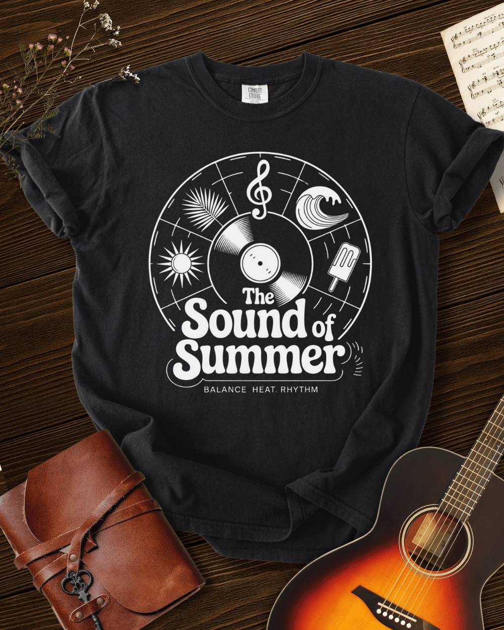 The Sound of Summer T-shirt Comfort Colors