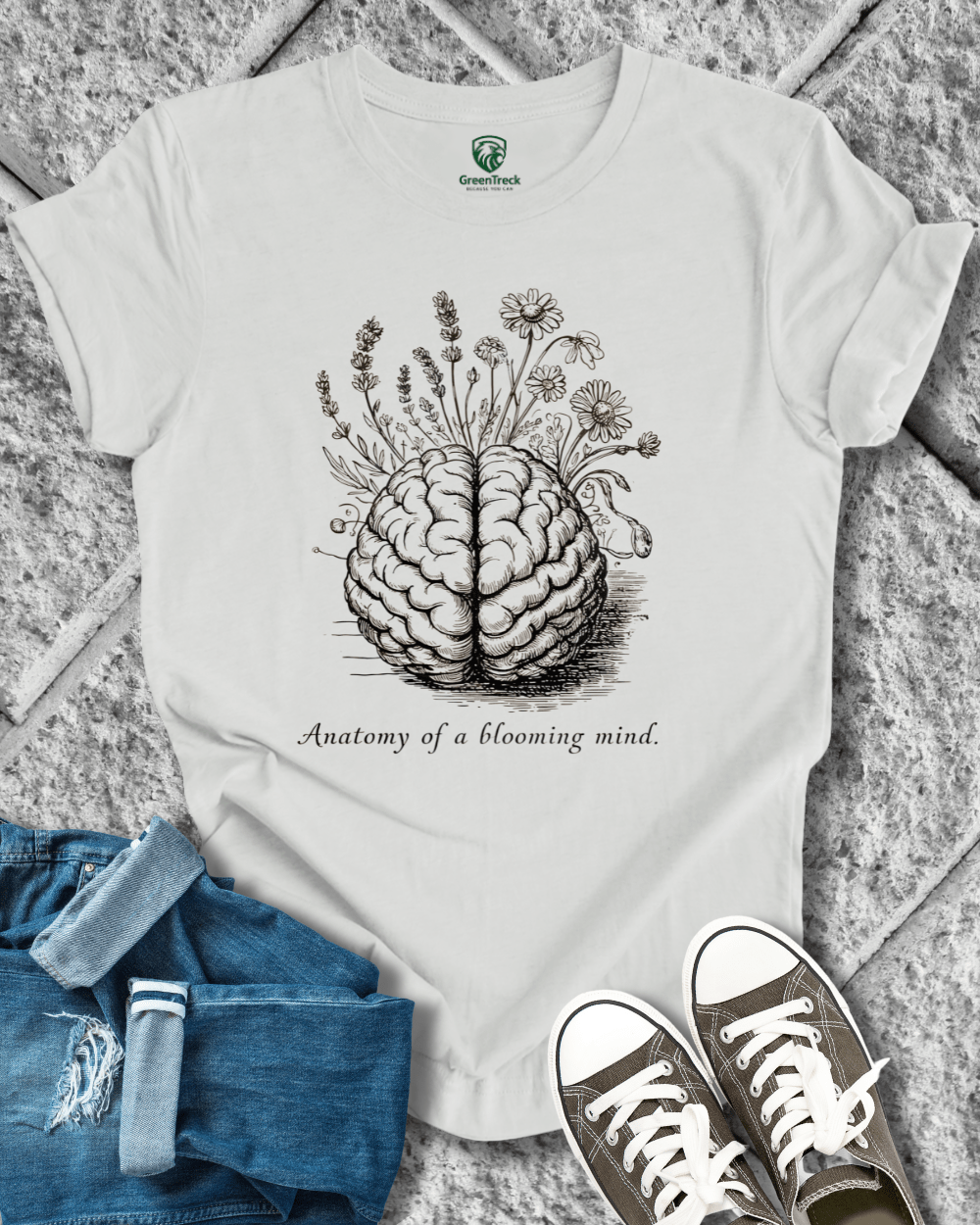 Blooming Mind-Hand Drawn Tee