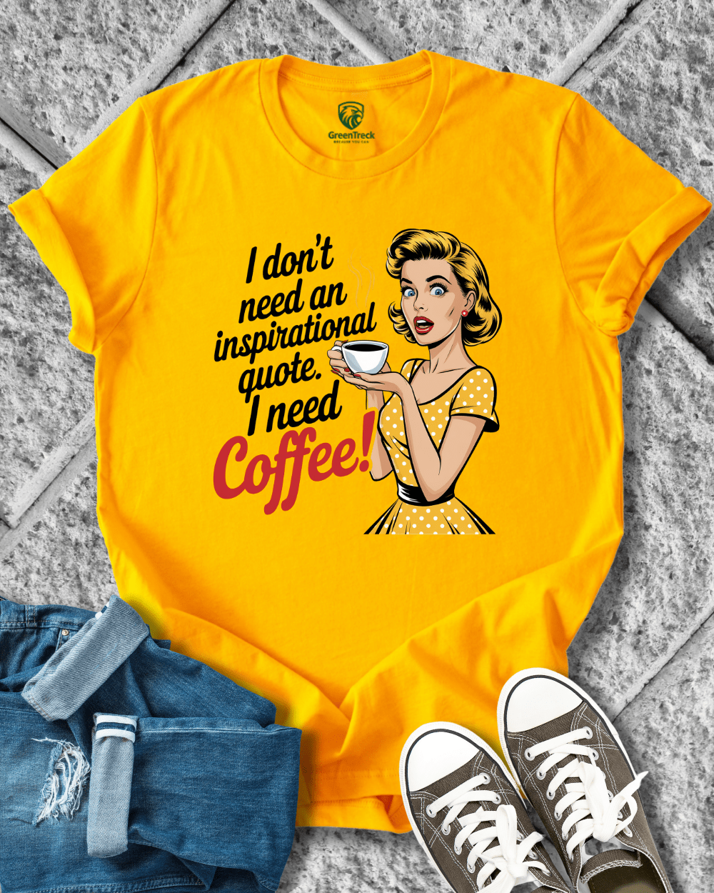I Need Coffee Tee