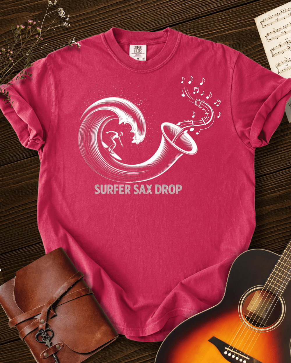 Super Sax Drop T-Shirt Comfort Colors