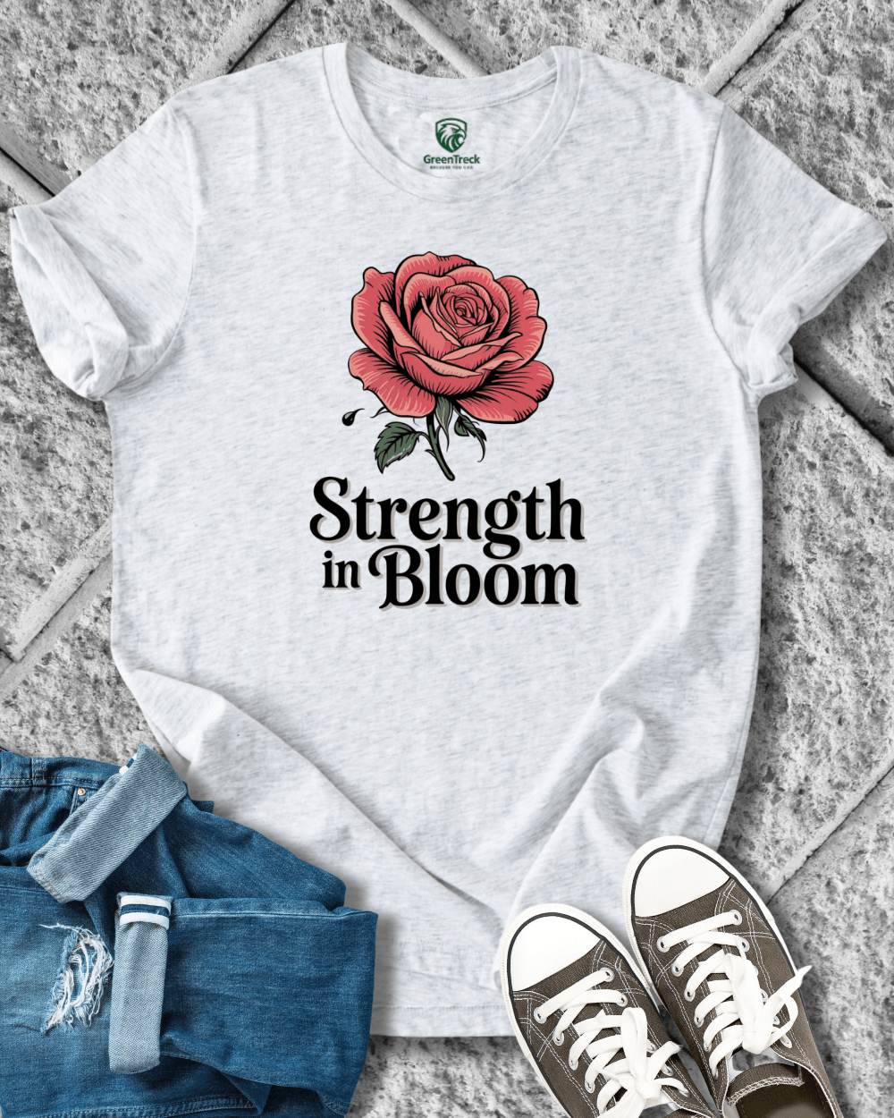 Strength in Bloom Tee