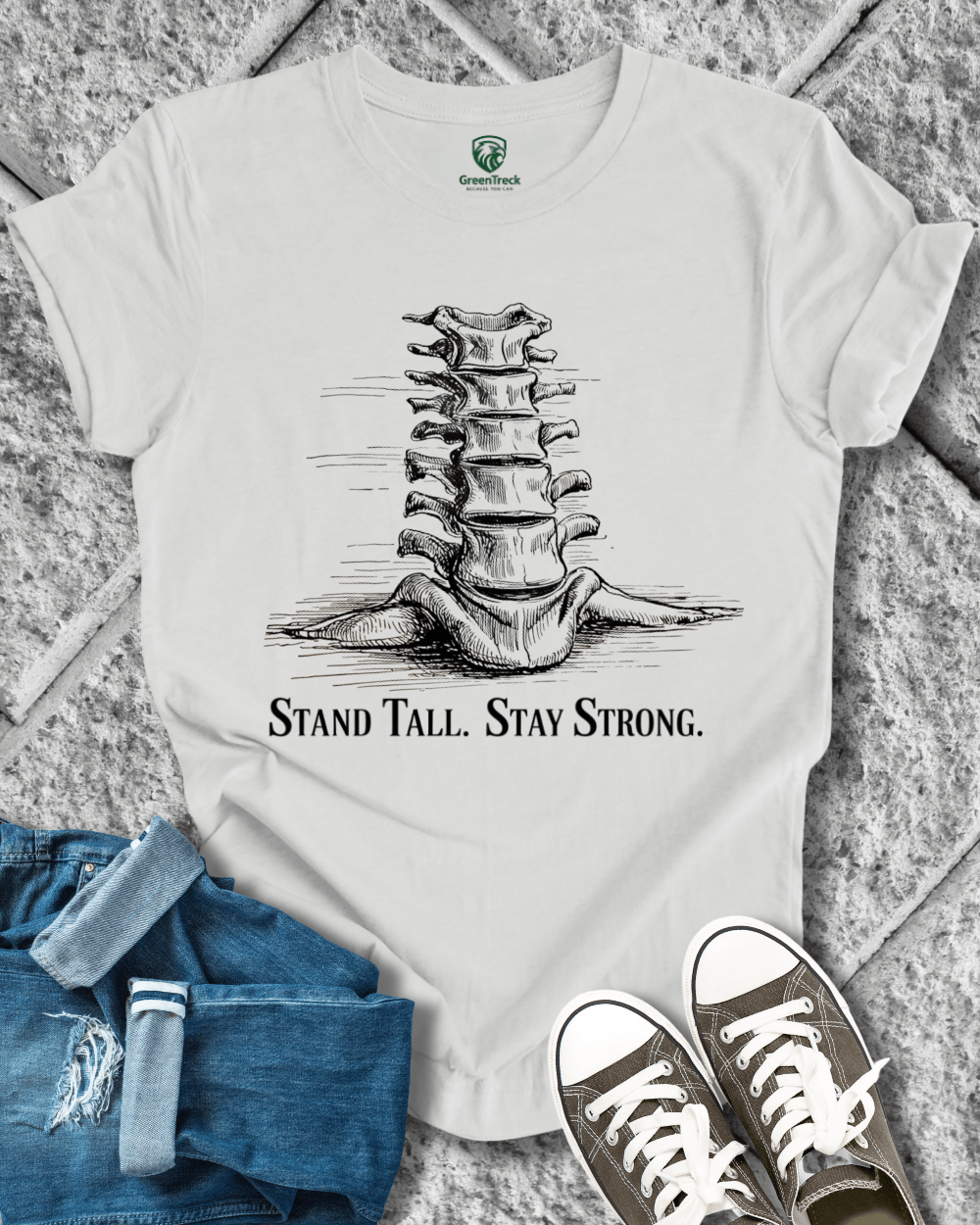 Stand Tall-Hand Drawn Tee