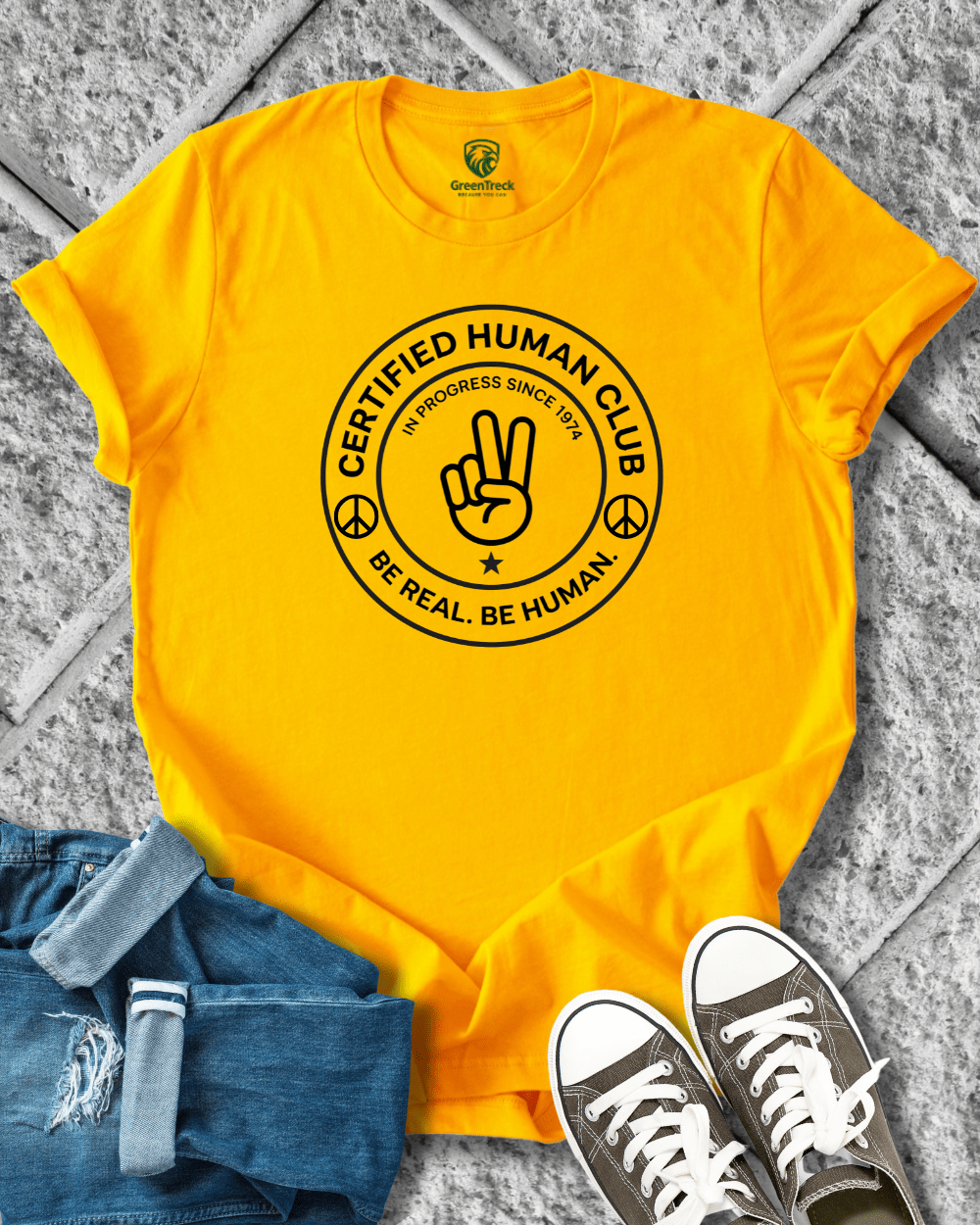 Certified Human Club Tee