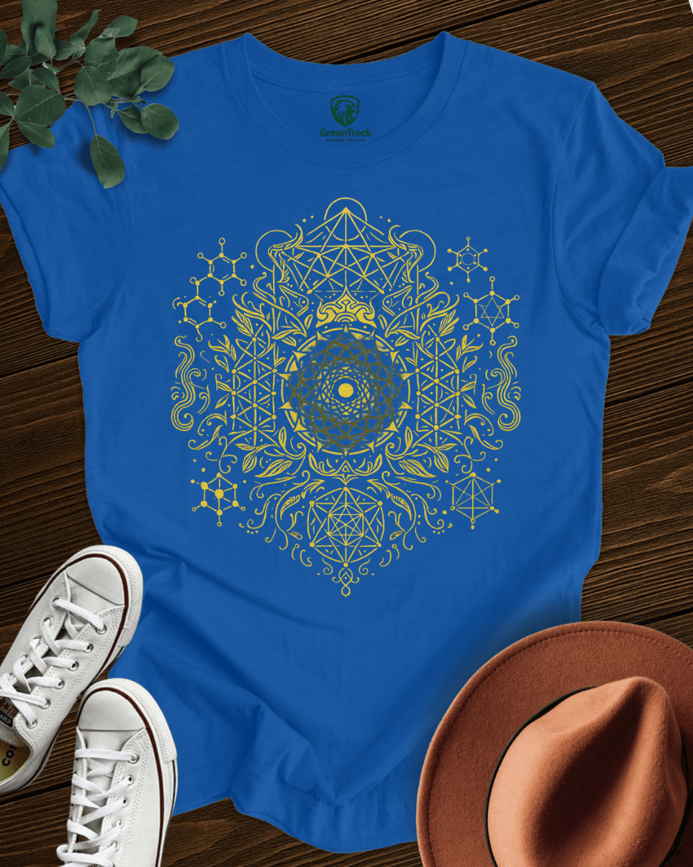 Gold mandala Tee