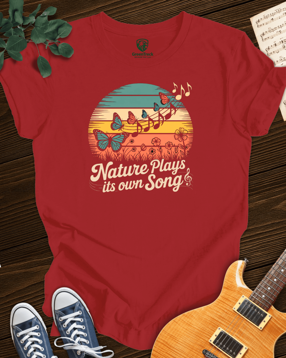 Nature Plays It´s Song T-shirt