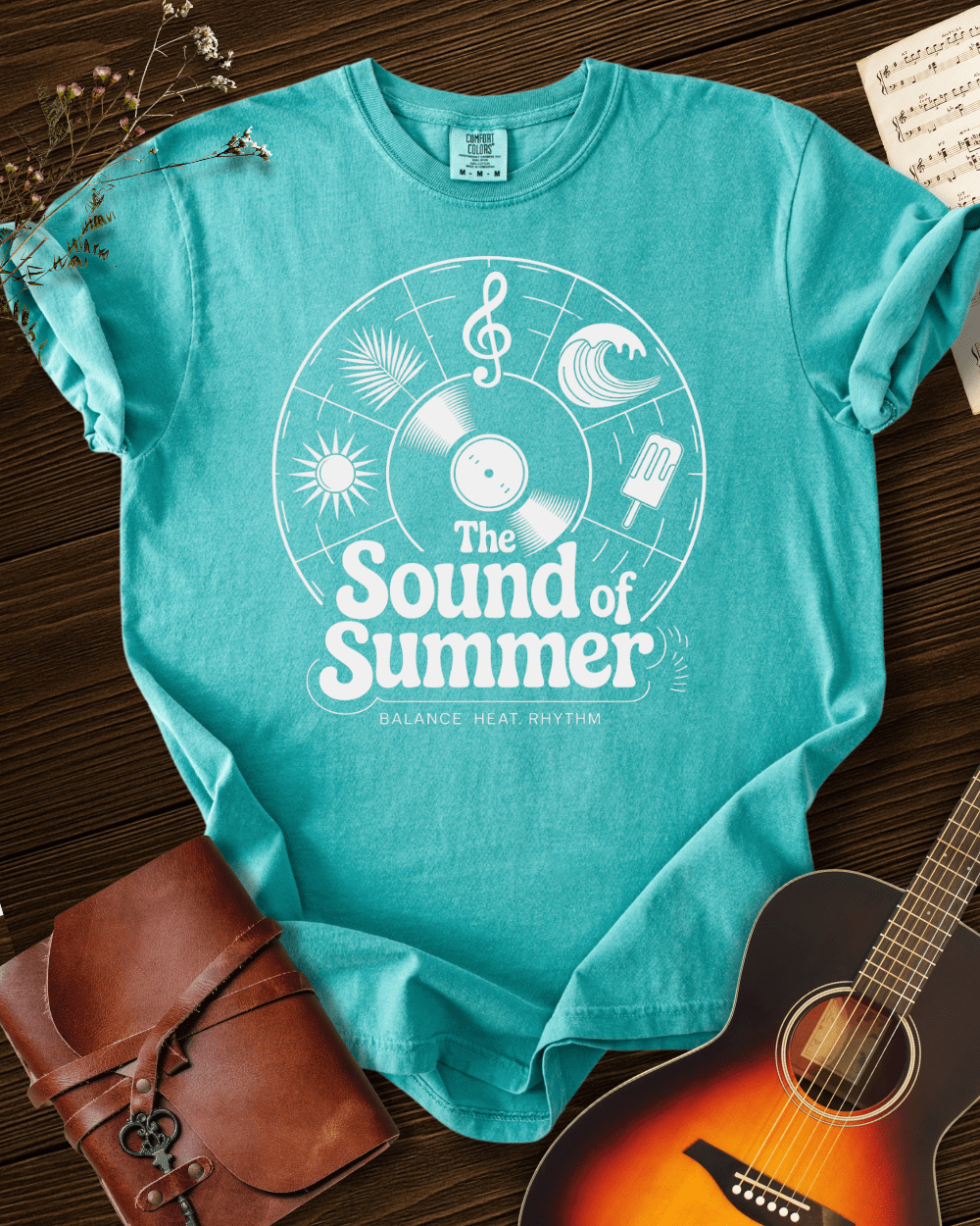The Sound of Summer T-shirt Comfort Colors