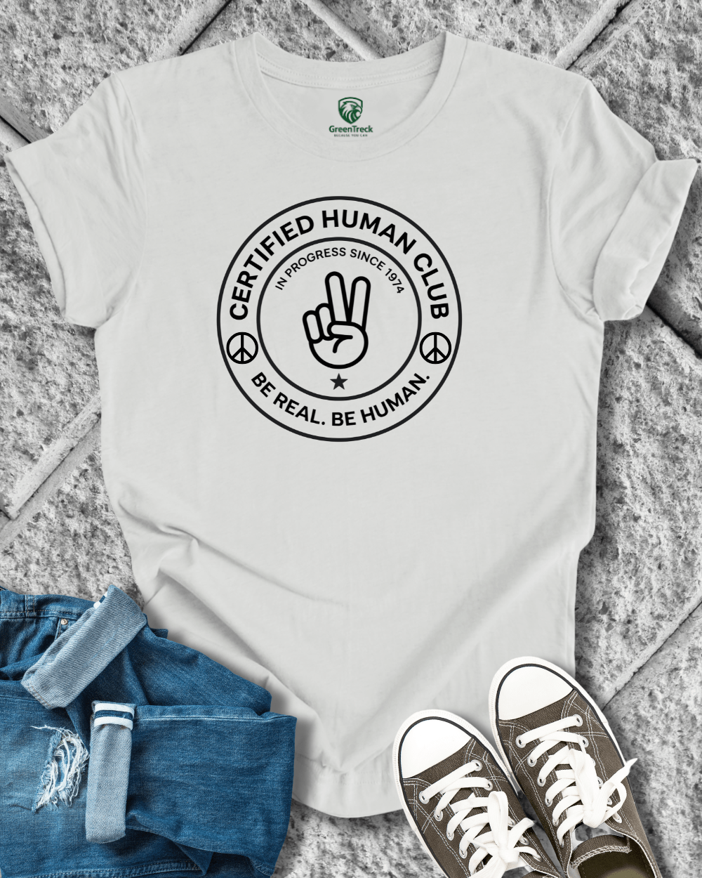 Certified Human Club Tee