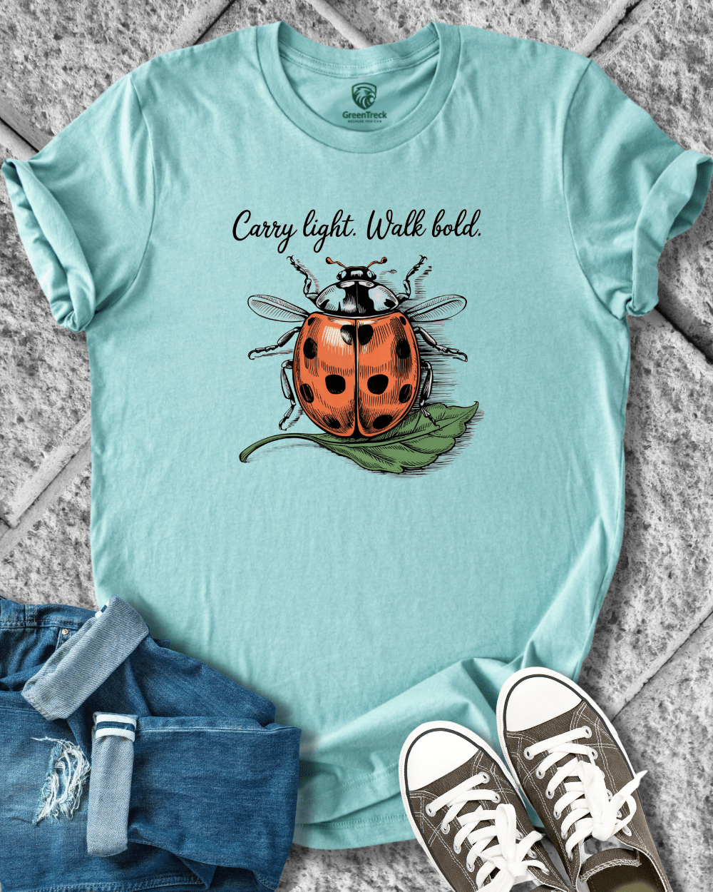 Carry Light. Walk Bold. Tee