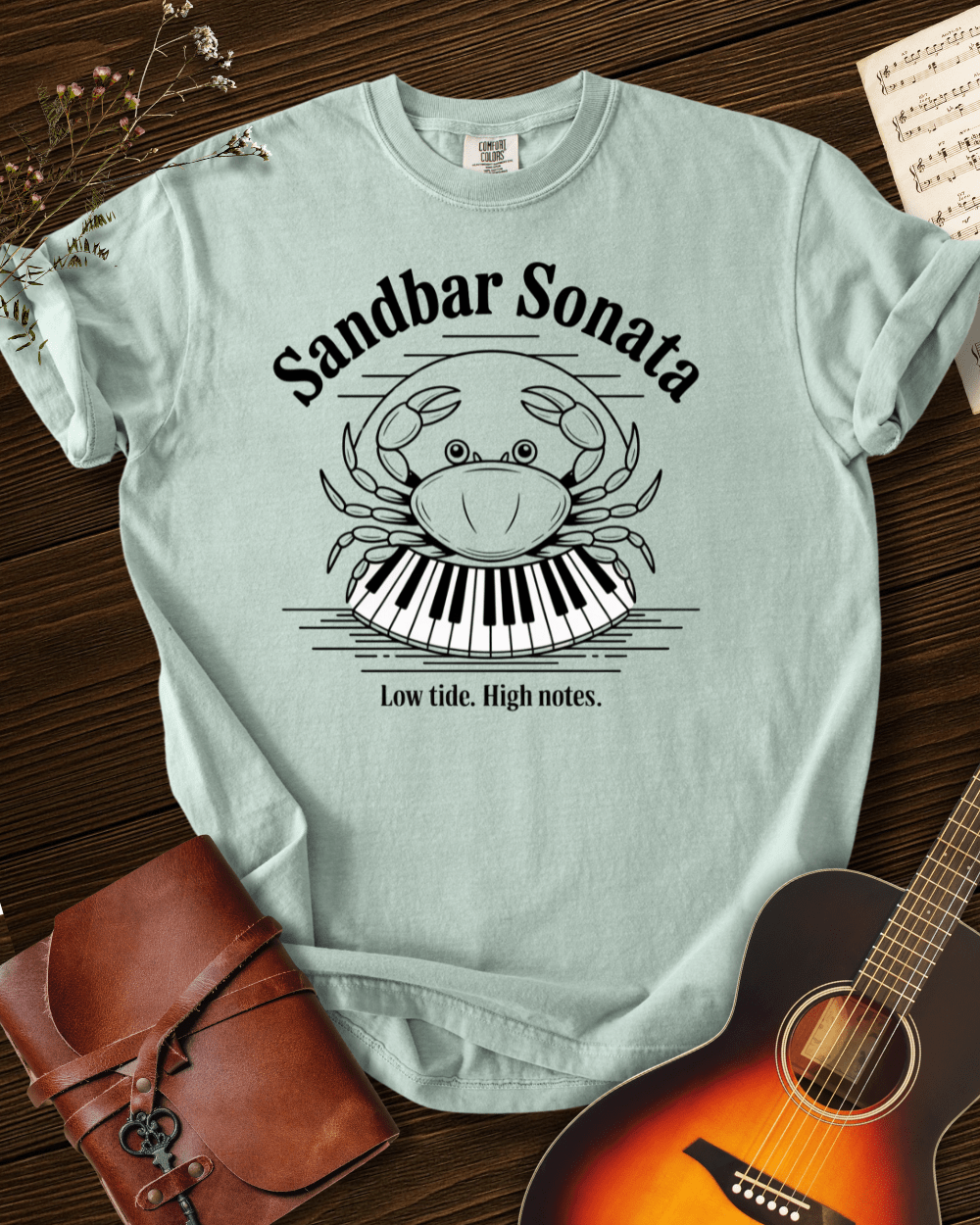 Sandbar Sonata T-shirt Comfort Colors