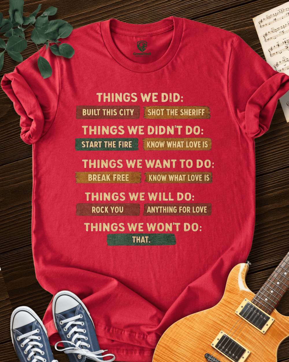 Things We Did Tee