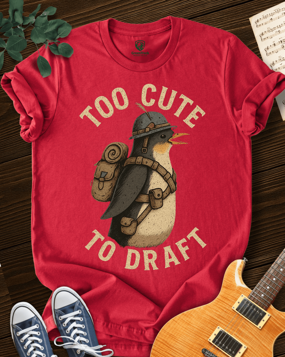 To Cute to Draft T-shirt