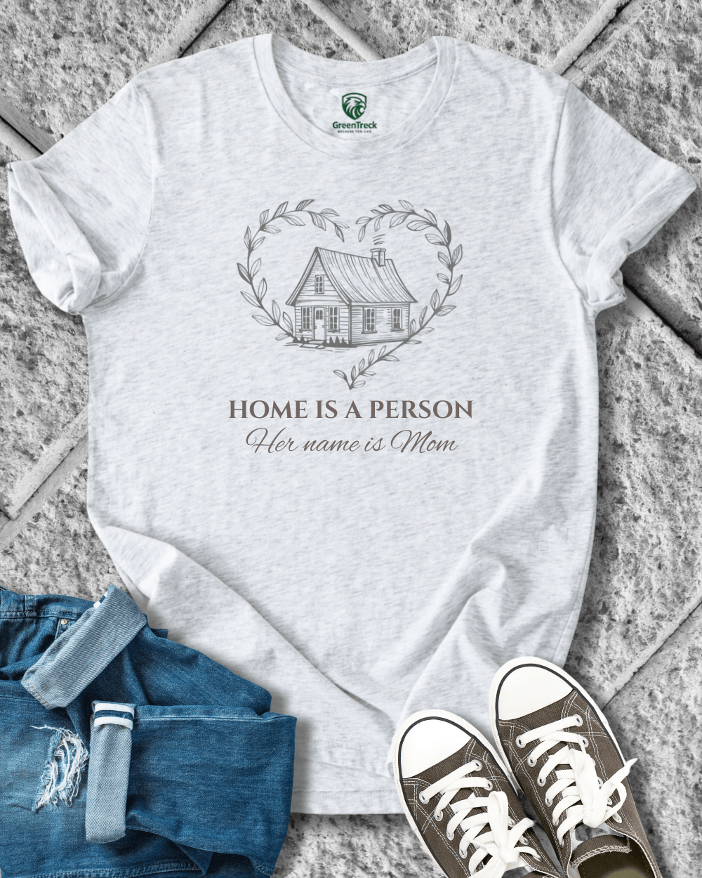 Home is Mom Tee