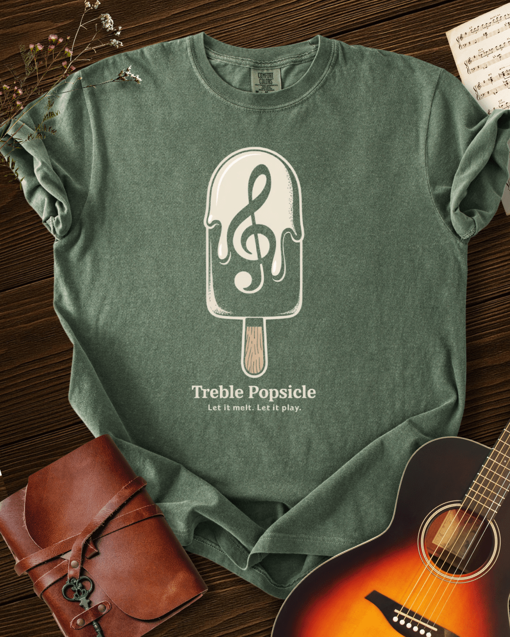 Treble Popsicle T-shirt Comfort Colors