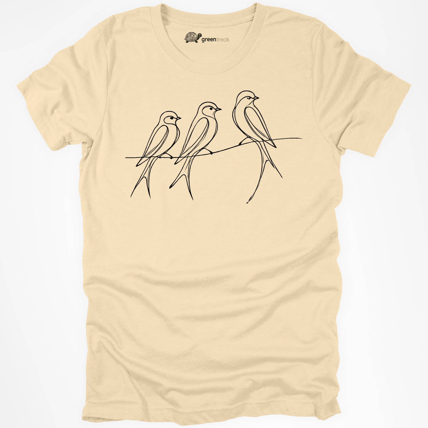 Three Birds on the Line Tee