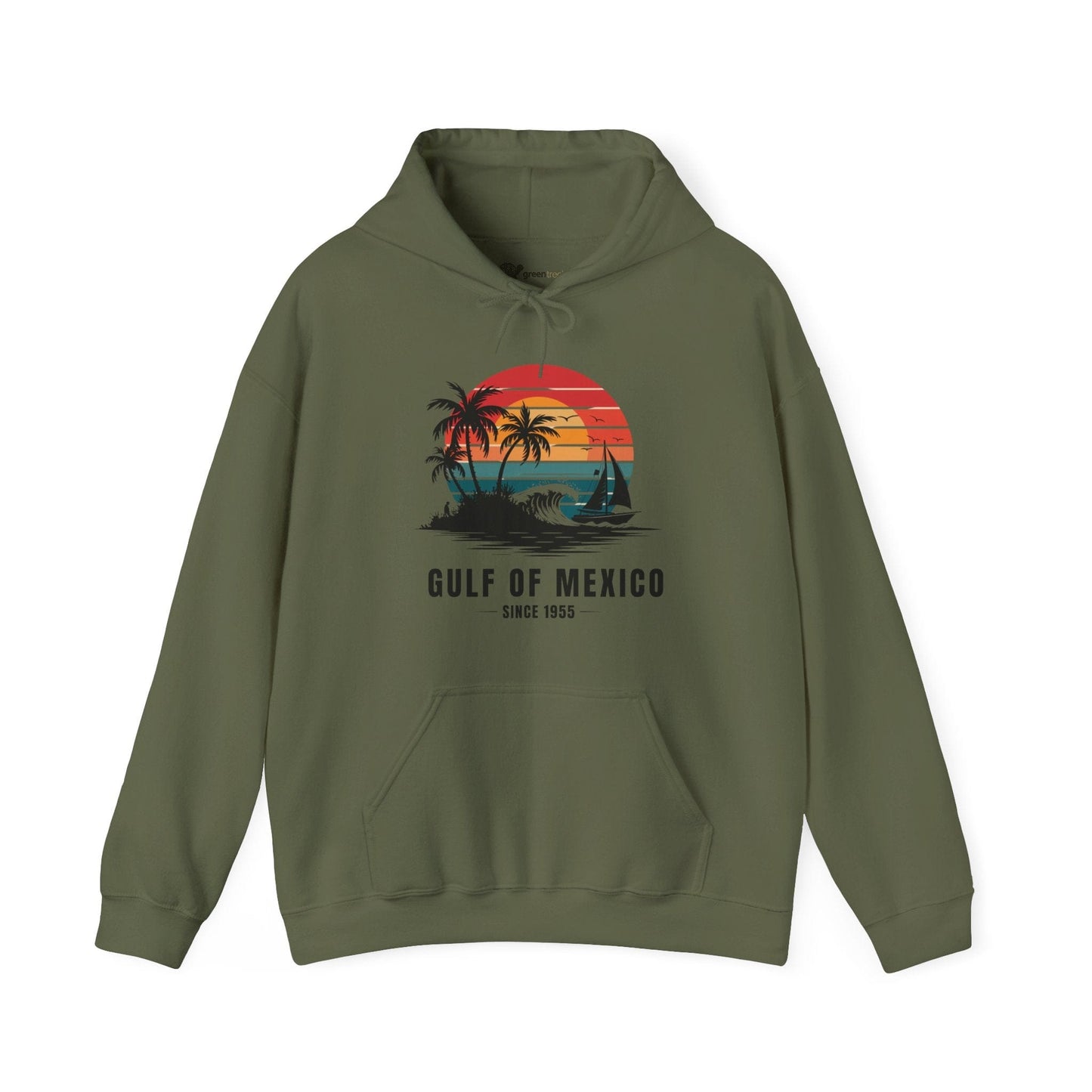 Gulf of Mexico Retro Hoodie