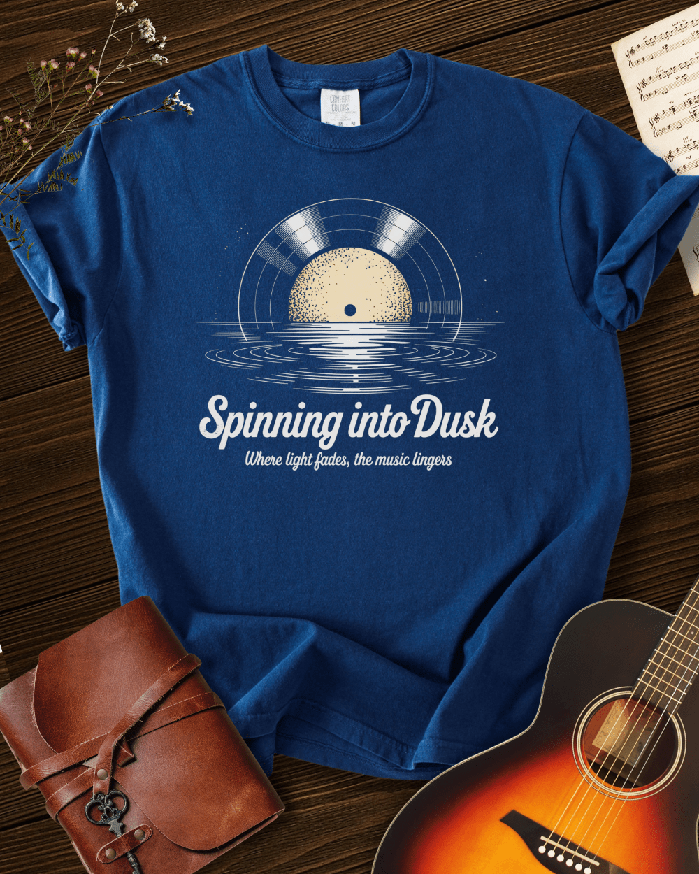 Spinning into Dusk T-shirt Comfort Colors