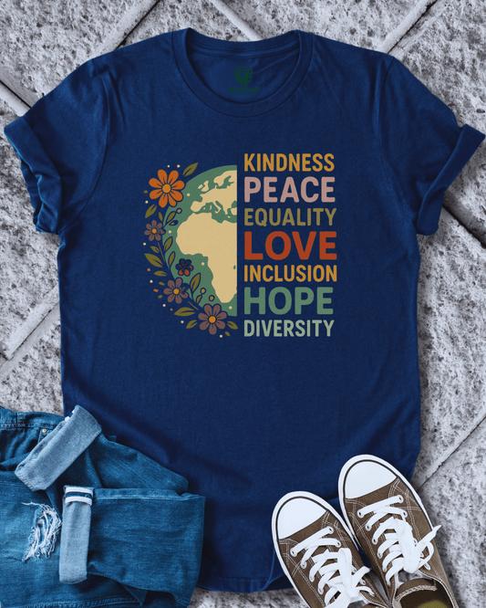 Kindness Peace Love Tee
